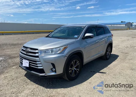 2018 Toyota Highlander Le from USA, damaged, VIN 5TDBZRFH4JS499433